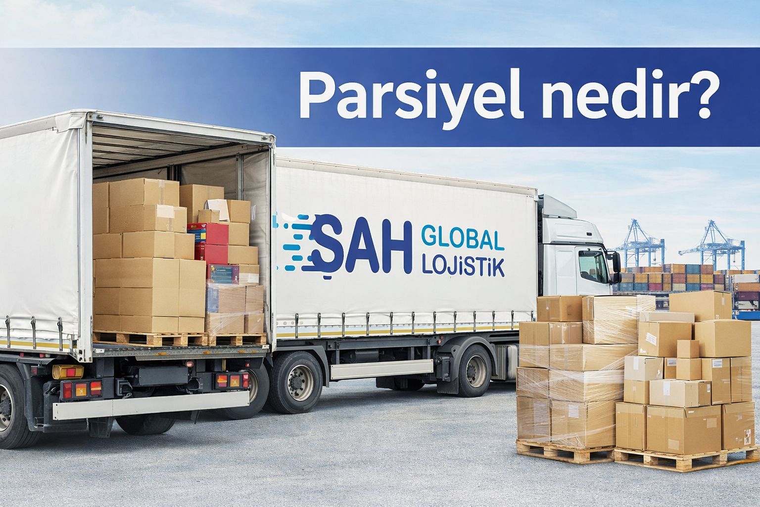 Parsiyel yükleme nedir - SAH Lojistik parsiyel taşımacılık
