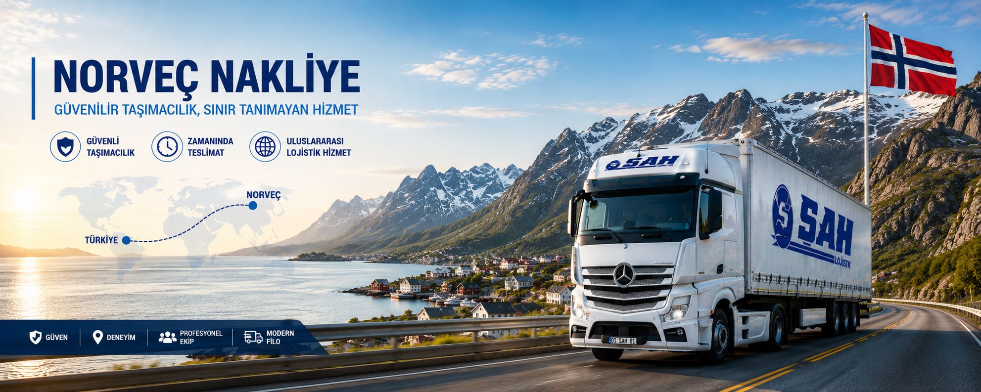 Norveç Nakliye - SAH Global Lojistik