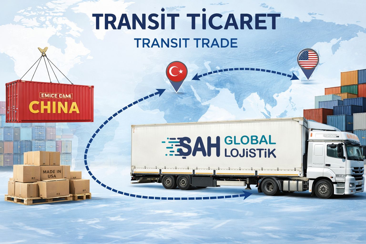 Transit Ticaret Nedir - SAH Lojistik